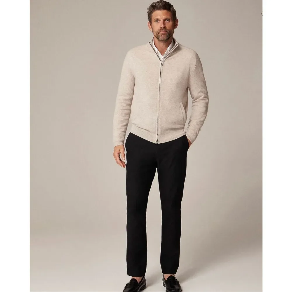 J. Crew 770 Straight-fit tech pant in Black  NWT Size 33/30